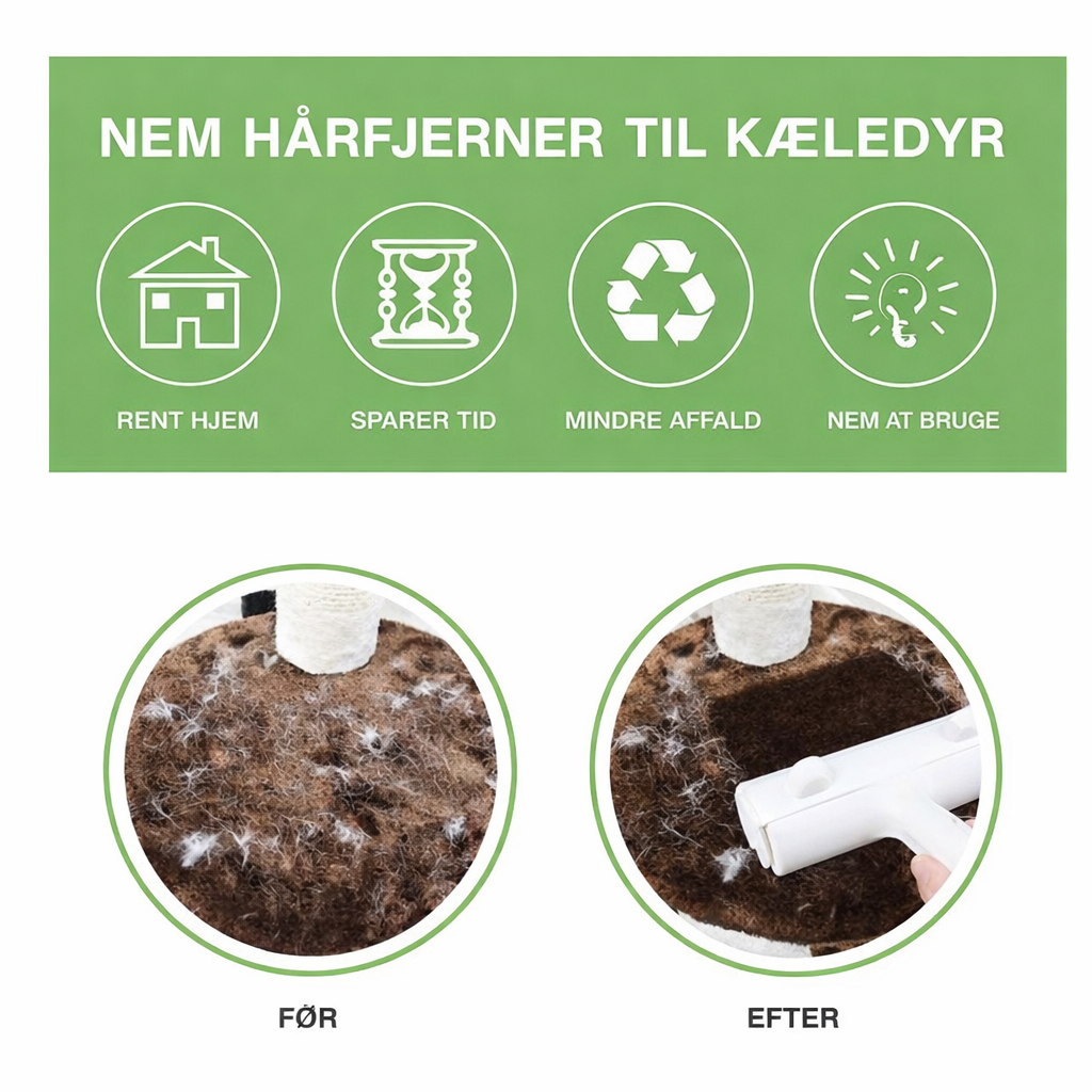 Genanvendelig Hårfjerner Rulle til Kæledyr