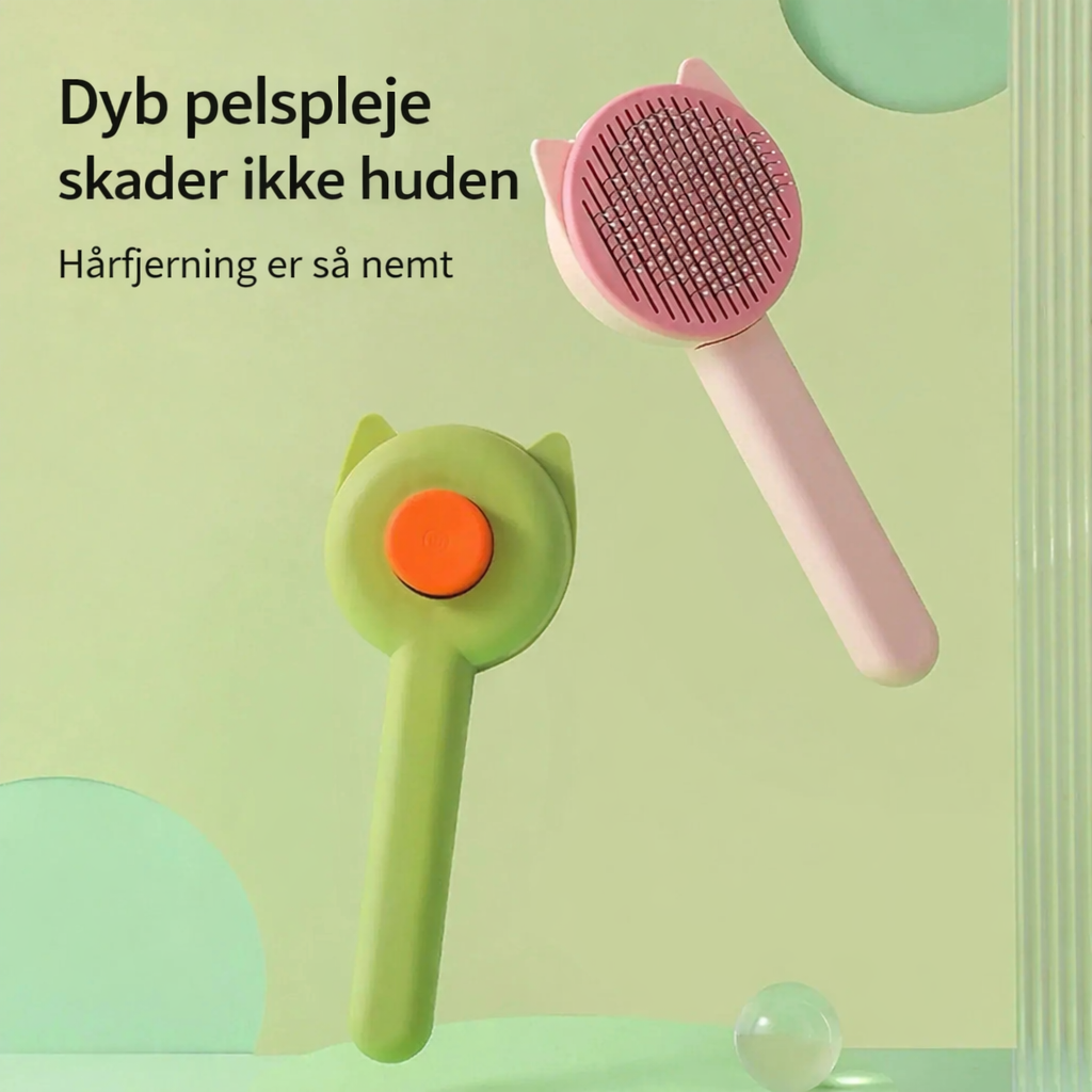 Effektiv Selvrensende Børste til Kæledyr